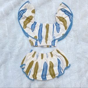 Kate Quinn 3-6 M organic cotton summer two piece